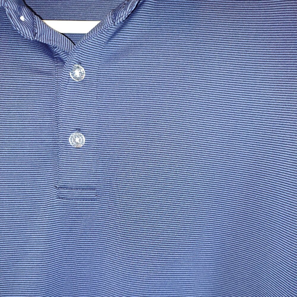 Callaway Men's Opti Dri Short Sleeve Striped Golf Polo Shirt - Picture 2 of 8